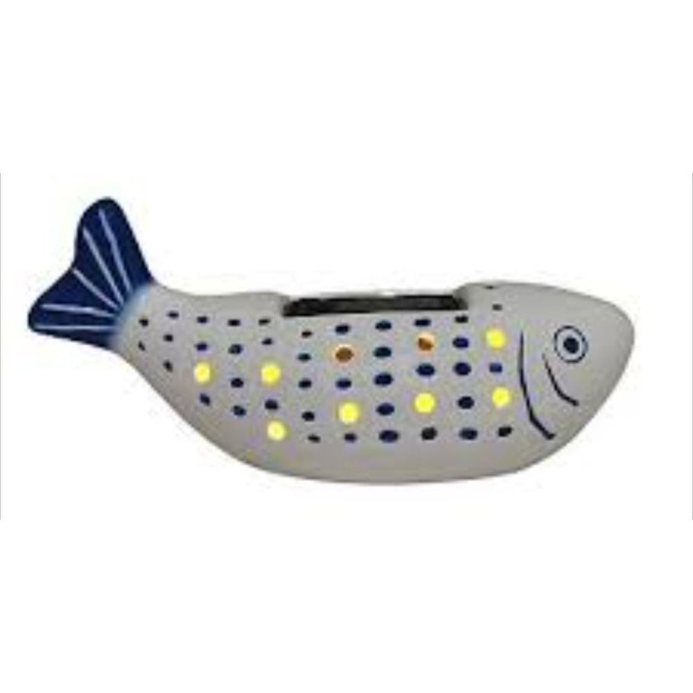 Solar fish Light Sonoma Goods for life Brand blue and white